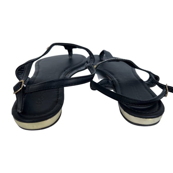 🌸4/$30🌸NWOB Le Chateau Sandals with Gold Embellishment - Picture 5 of 12